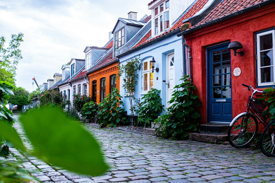 hidden courtyard in aarhus